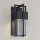 Kingler LED 14.13 inch Powder Coated Black Outdoor Wall Sconce